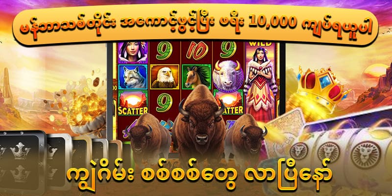 Buffalo Slot gameplay with RTP information